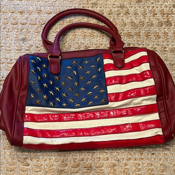 Handbags - American Flag Design Women's Bag
